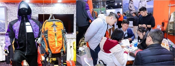 蓄势而来专业户外服生产商圣山白玉兰惊艳亮相2024国际服博会(图1)