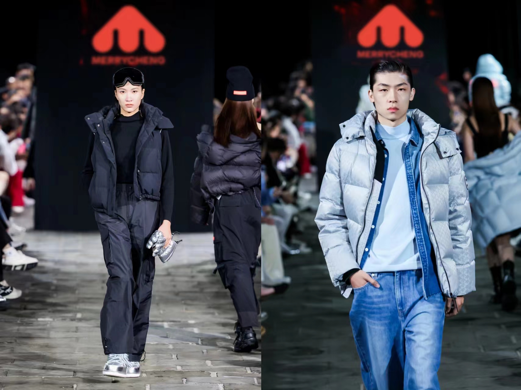 美力城全新发布高科技鹅绒服系列登顶长城科技织梦(图7)