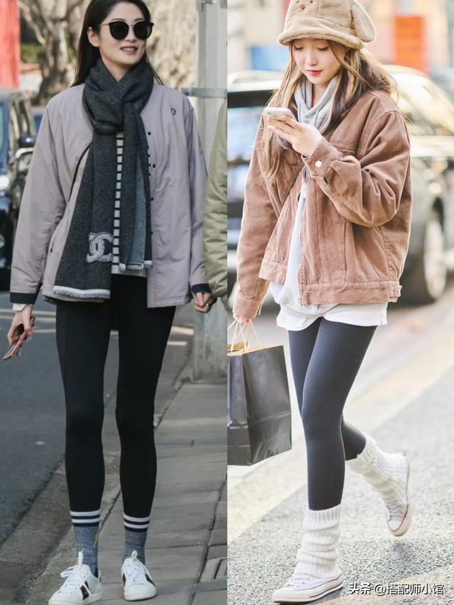 降温后去上海才发现会穿的女人都放弃卫衣运动裤了反而高级(图6)