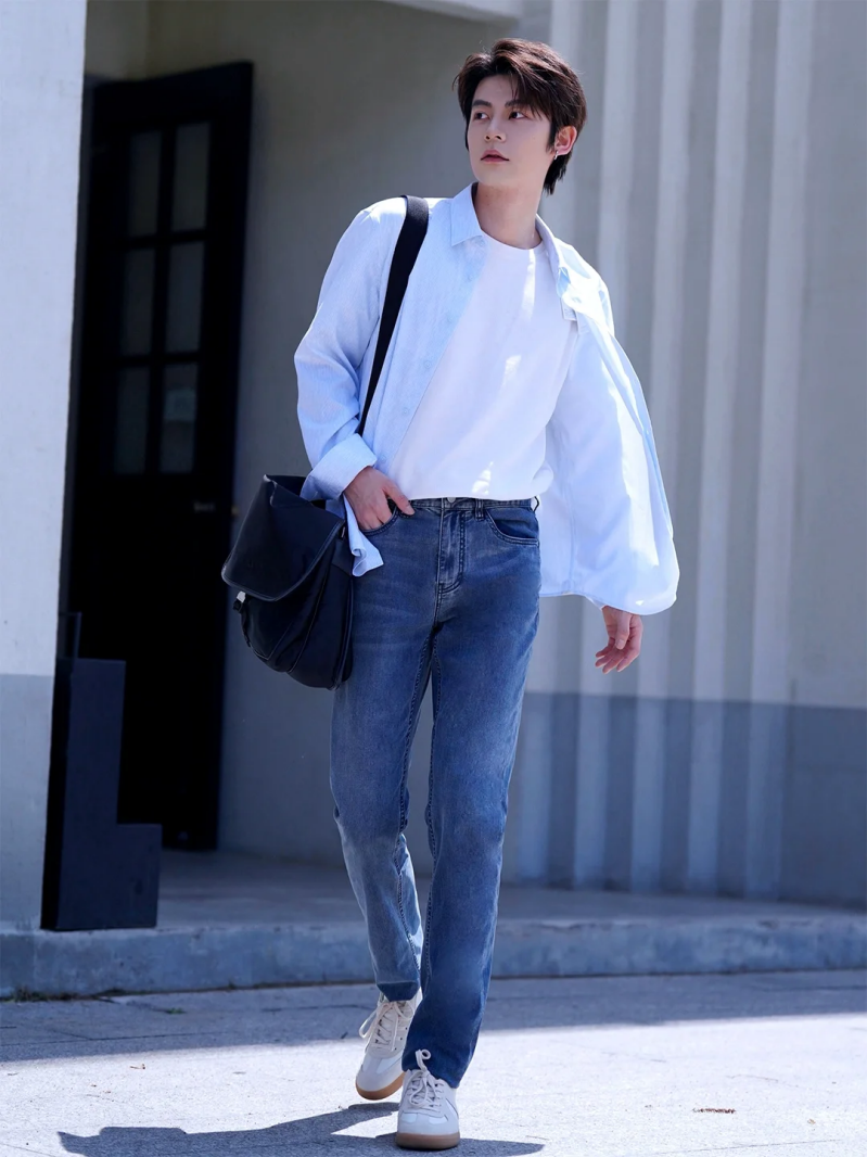 迎战酷暑看九牧王裤子如何帮你搞定一周精致OOTD(图3)