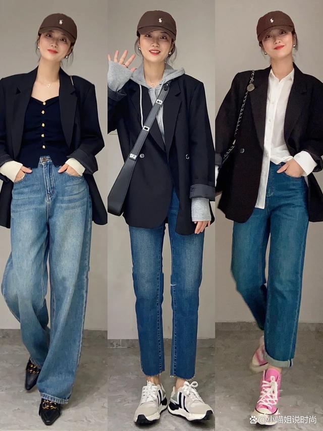 随着天气变凉西服外套又回到大众视野充当通勤的必备单品！(图7)