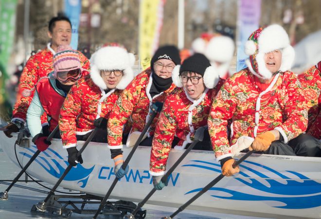 6省区10地227名运动员参赛!2024-2025冰上龙舟超级联赛总决赛在锡林郭勒开赛(图1)