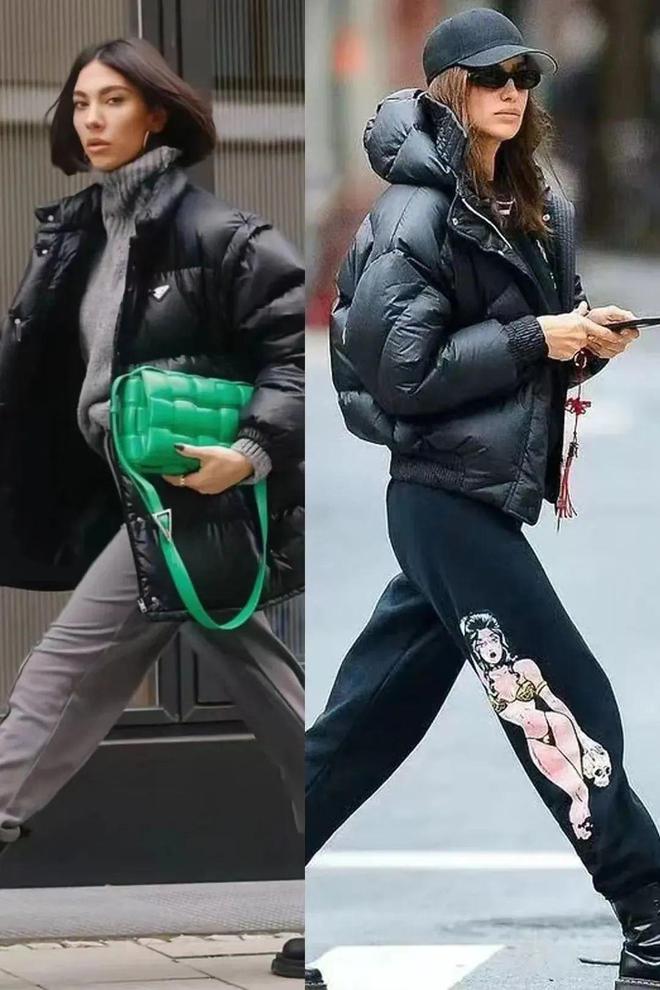 原来“羽绒服”也能穿出时尚感！看这16套街拍造型太炫酷(图4)