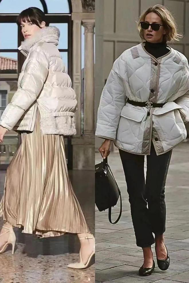 原来“羽绒服”也能穿出时尚感！看这16套街拍造型太炫酷(图6)