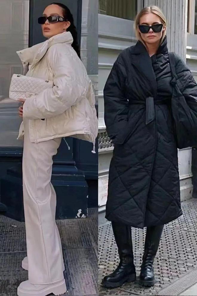 原来“羽绒服”也能穿出时尚感！看这16套街拍造型太炫酷(图8)