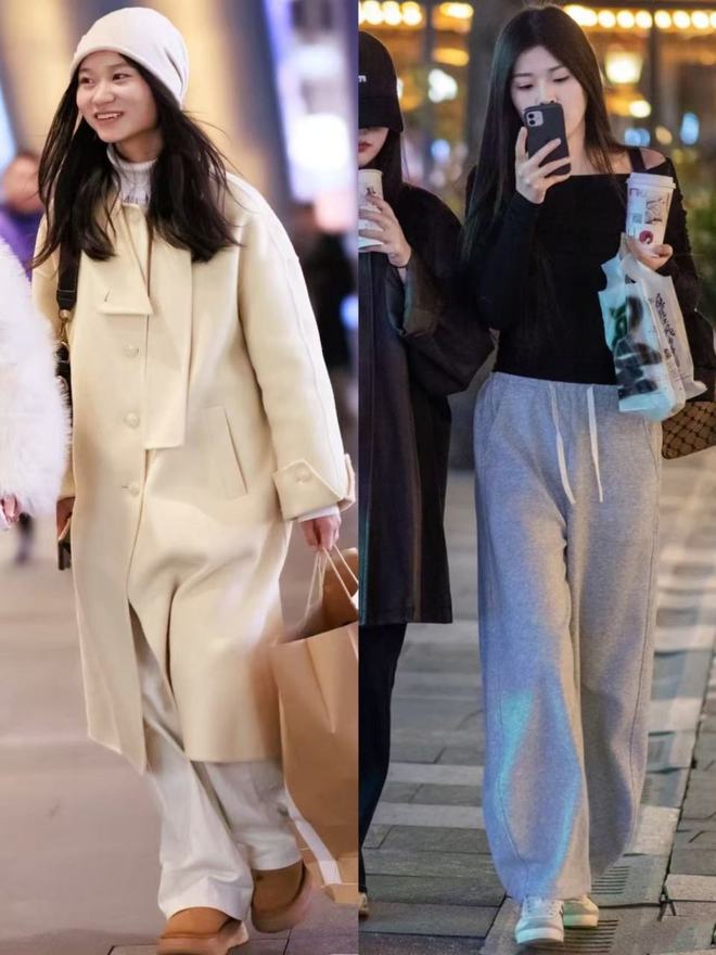 被重庆女生惊艳了！满大街都是“大衣+运动裤”洋气显高还保暖(图8)