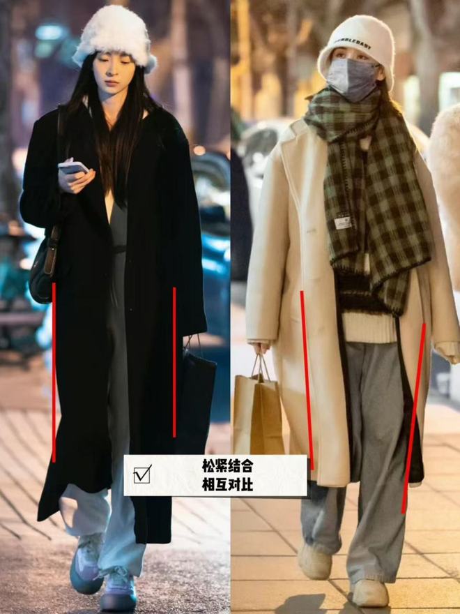 被重庆女生惊艳了！满大街都是“大衣+运动裤”洋气显高还保暖(图11)