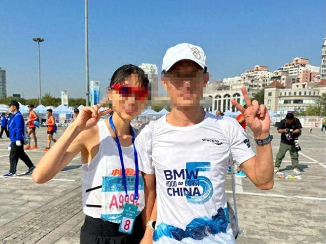 护士马拉松夺冠后续：更多黑料曝光老公身份被扒夫妻一个德行(图1)