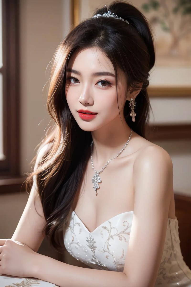 老师真丝双开旗袍做运动(图1)