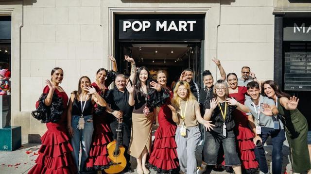 泡泡玛特西班牙首店落地(图1)