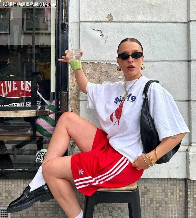 2024夏季运动短裤推荐！像赵露思短裤轻松切换“下班健身模式”！(图3)